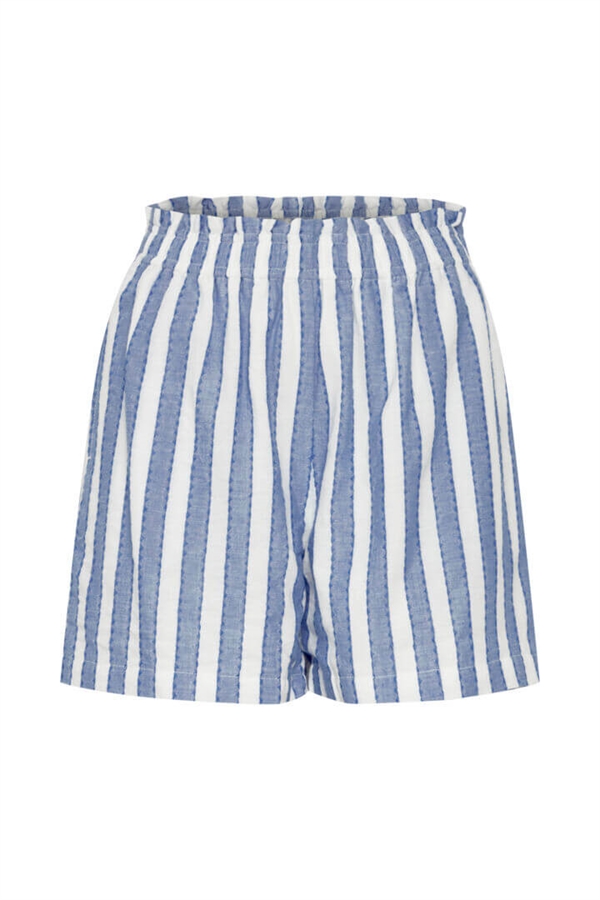 ICHI Shorts - IHEZOMA SHO, Little Boy Blue Stripe