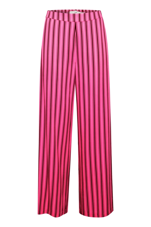 ICHI Bukser - IHGEARO Pant, Super Pink