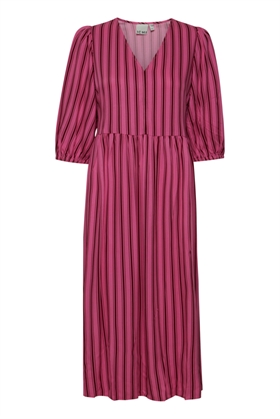 ICHI Kjole - IHGEARO Dress, Super Pink