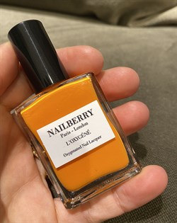 NAILBERRY Neglelak - Nailpolish L´OXYGÉNÉ, Spontaneous Orange