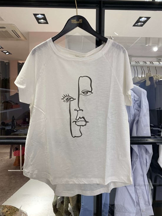 Rabens Saloner T-shirt - Sophie Shirt, Off White 
