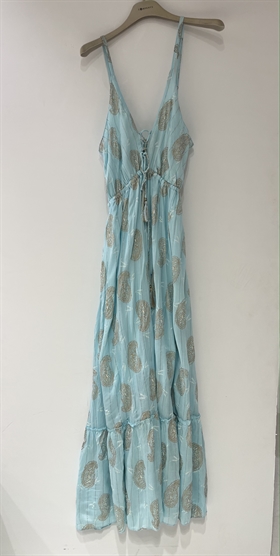Sirups egne favoritter Kjole - 23954 Dress, Light Blue Gold