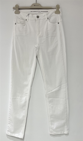 My Essential Wardrobe Jeans - 33 THE CELINA 100 HIGH STRAIGH, White Wash