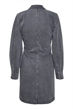 Gestuz-Kjole-GlendaGZ-short-dress-Washed-Light-Grey