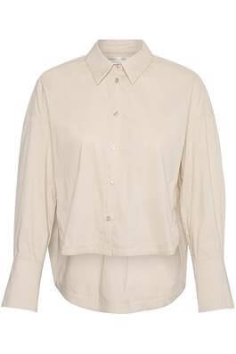 InWear Skjorte - NeolaIW Cropped Shirt, French Oak