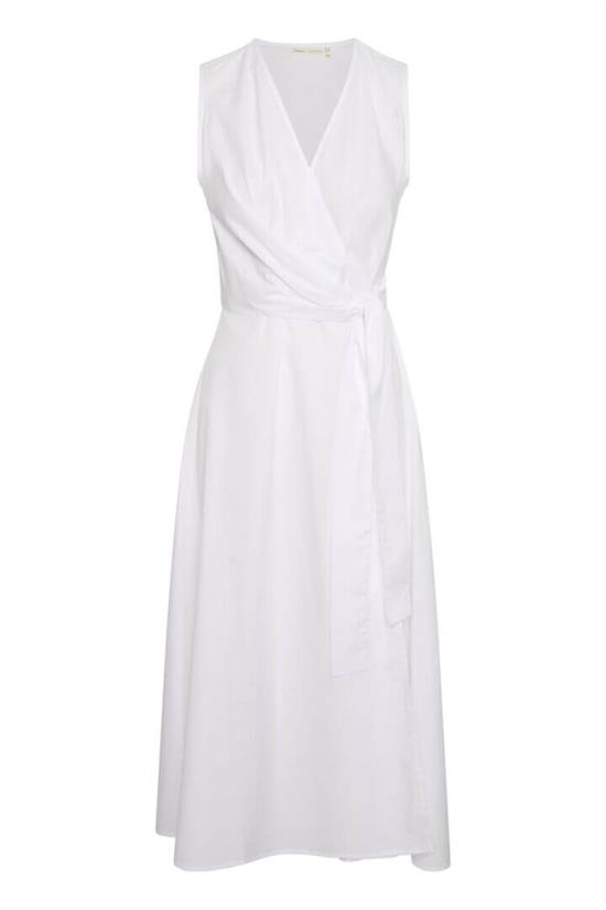 InWear Kjole - RizzoIW Wrap Dress, Pure White