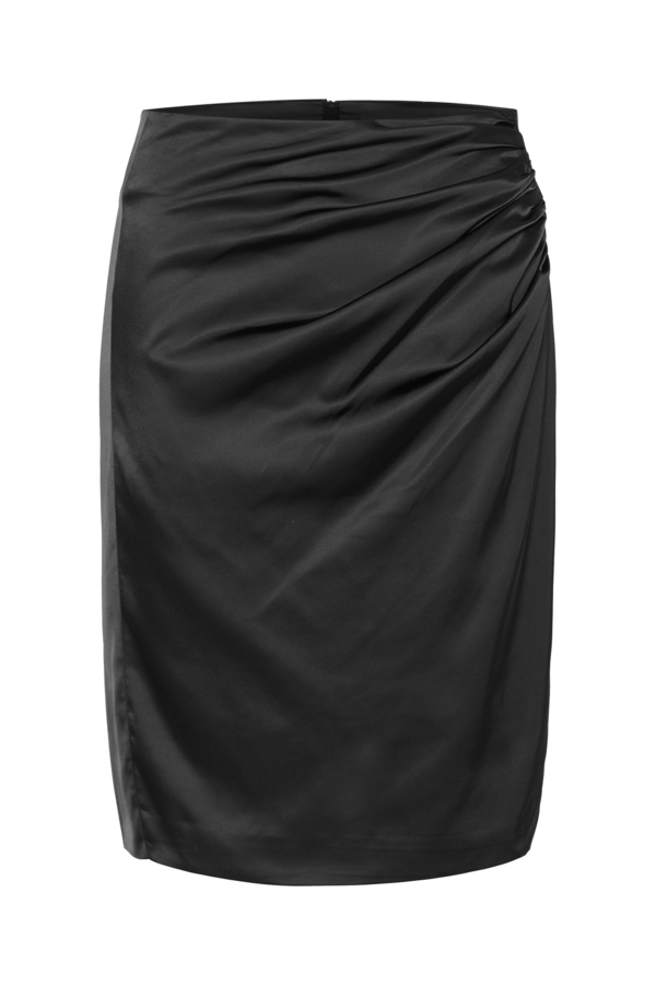 InWear Nederdel - ZilkyIW Drape Skirt, Black