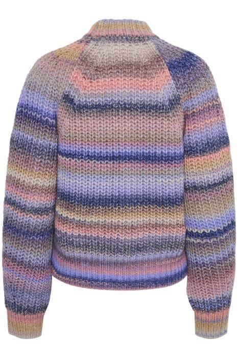dobbeltlag Port Pelagic EffieIW Pullover, Multi Colour fra InWear