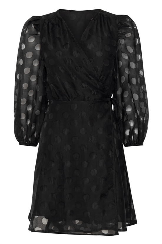 ICHI Kjole - Ixsazzy Dress, Black