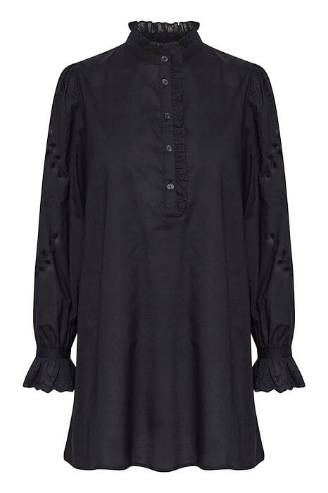 Karen By Simonsen Skjorte - EvelynKB Shirt Dress, Meteroite
