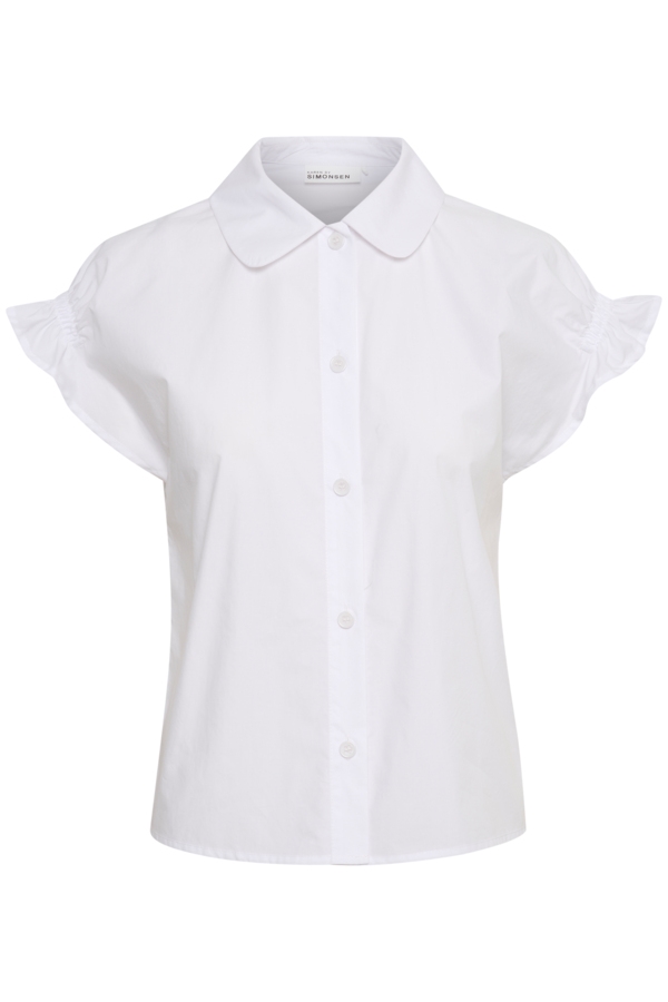Karen By Simonsen Skjorte - IslaKB Shirt, Bright White