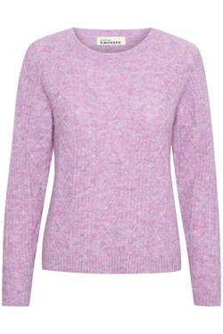 Karen By Simonsen Strik - AuraKB Pullover, Pink Lavender Melange