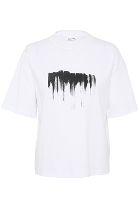Karen By Simonsen T-shirt - OlenaKB Tee, Optical White