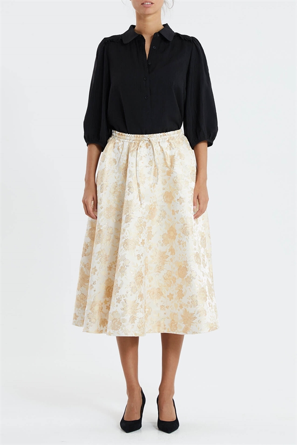 Lollys Laundry Nederdel - Bristol Skirt, Creme