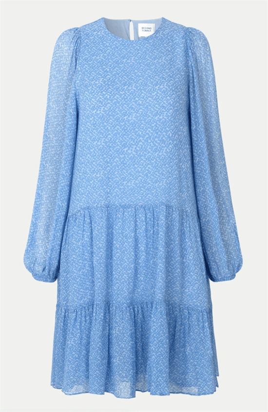 Second Female kjole - MANO DRESS, Blue Bonnet