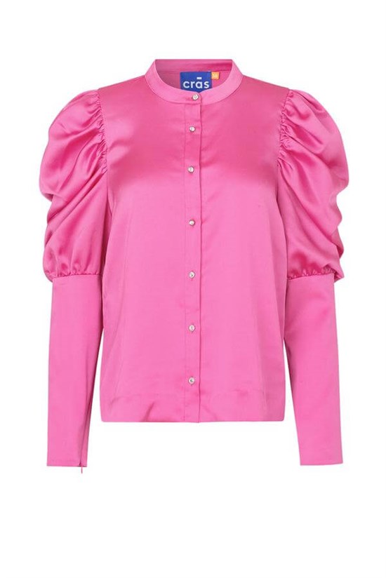 Cras Bluse - Maggycras Shirt, Neon Pink