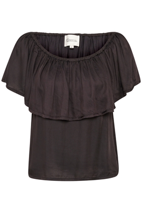 My Essential Wardrobe Bluse - MelissaMW Florence Blouse, Black