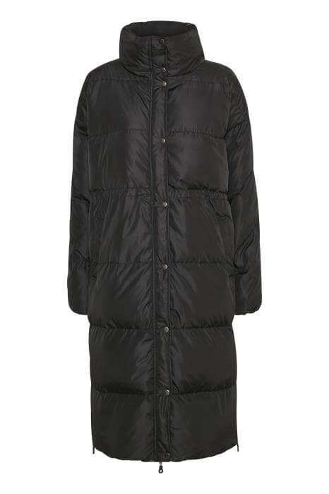 My Essential Wardrobe Frakke - MWLuna Down Long Coat, Black