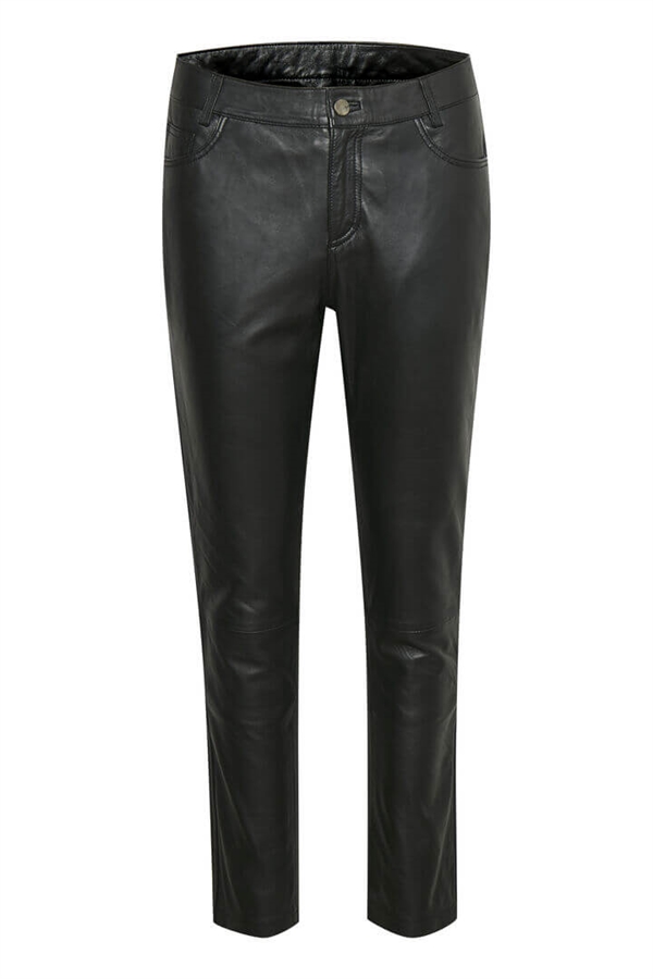 My Essential Wardrobe - 24 The Leather Pants, Black