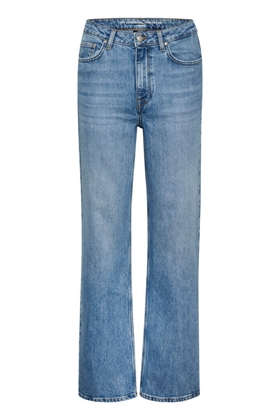 My Essential Wardrobe Jeans - 35 THE LOUIS 139 HIGH WIDE Y, Medium Blue Retro Wash