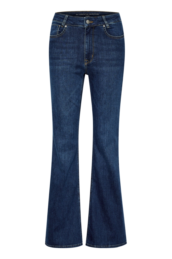 My Essential Wardrobe Jeans - 36 THE DEKOTA 148 HIGH BOOTCUT, Dark Blue Wash