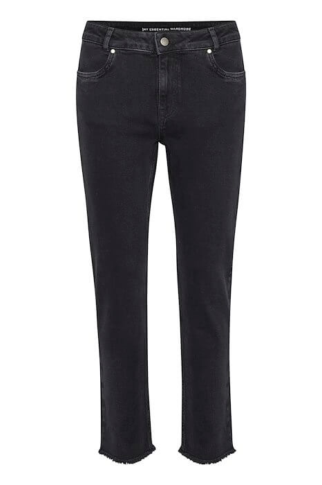 My Essential Wardrobe Jeans - EllyMW 104 High Straight Y, Dark Grey Retro Wash