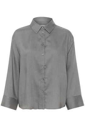 My Essential Wardrobe Skjorte  - Silje AliceMW Shirt, Smoked Pearl Melange