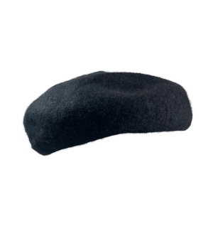 Black Colour Hat, Parisienne hat, Black 