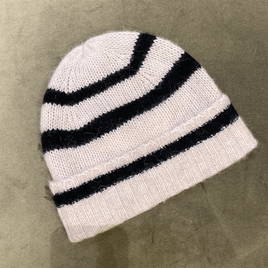 Part Two Hue - LarnaPW Hat, Black Stripe