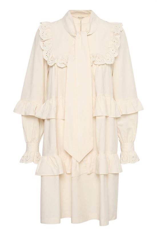 Part Two Kjole - LayaPW Dress, Whitecap Gray