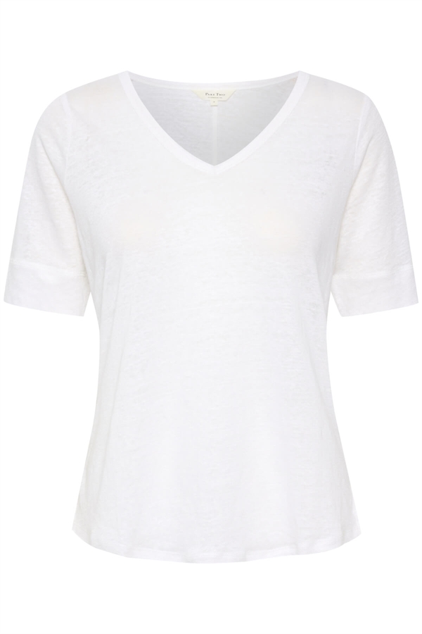 Part Two T-shirt - CurliesPW TS, Bright White