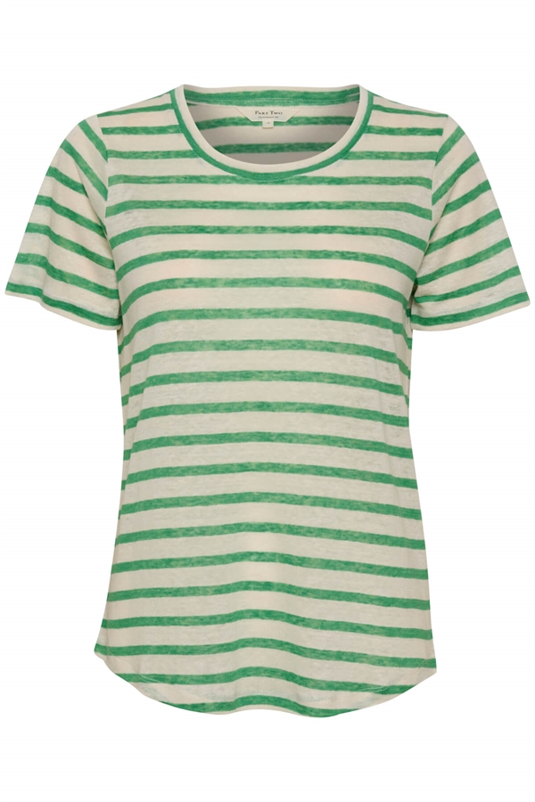Part Two T-shirt - NemiasPW TS, Greenbrair Stripe