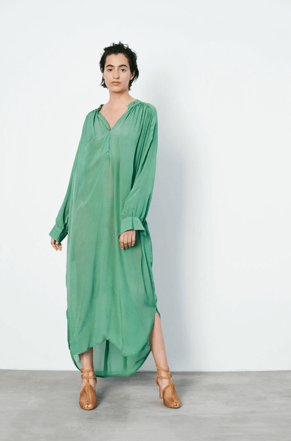 Saloner Kjole - Penny Twilight Shirt Dress, Mint Green