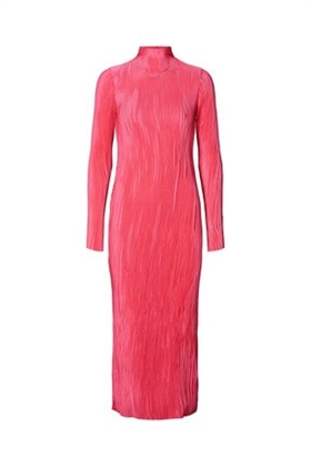 Rabens Saloner Kjole - Emina Pleat Pleats Tube Dress, Pink