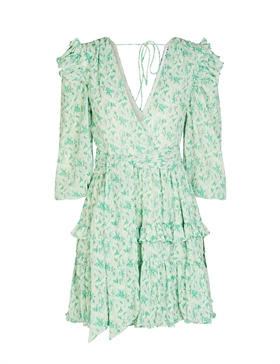 RAVN RAVN Kjole - Saja Dress, Flower Green