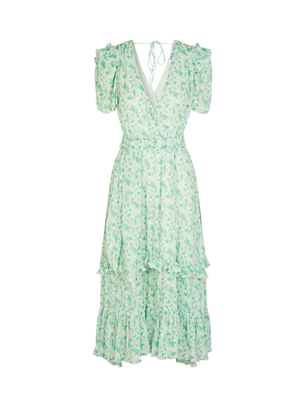 RAVN RAVN Kjole - Saja Maxi Dress, Flower Green