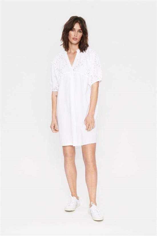 Saint Tropez Kjole - MirandaSZ Dress, Bright White