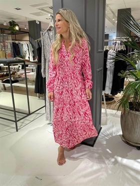 Saint Tropez-Kjole - EdaSZ Maxi Dress, Bright Rose Water Colours