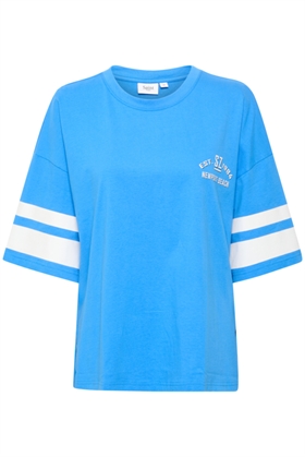 Saint Tropez T-shirt - EmelineSZ T-Shirt, Palace Blue 