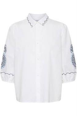 Saint Tropez skjorte - LavyaSZ Shirt, Bright White