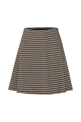 Saint Tropez Nederdel - SaleenSZ Short Skirt, Oatmeal