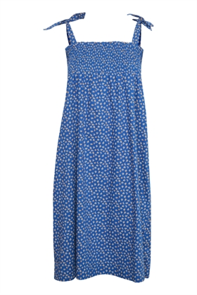 Saint Tropez Kjole - UrsulaSZ Strap Dress, Blue L. Soulfull