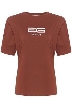 Gestuz T-shirt - SamurillyGZ P tee, Desert Brown