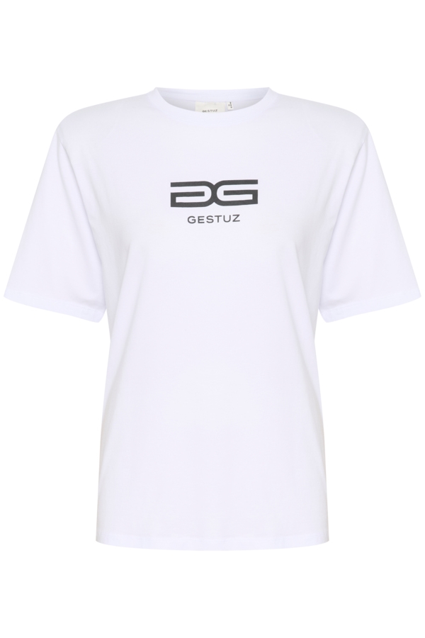 Gestuz T-shirt - SamurillyGZ P tee, Optical White