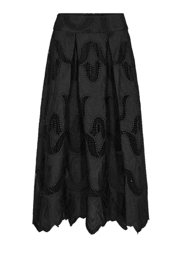 Copenhagen Muse Nederdel - 202595 CMBOTRA Skirt, Black