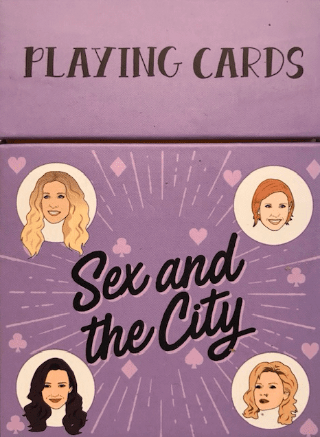 Coffee Table Books - Sex And The City Playing Cards, Multi