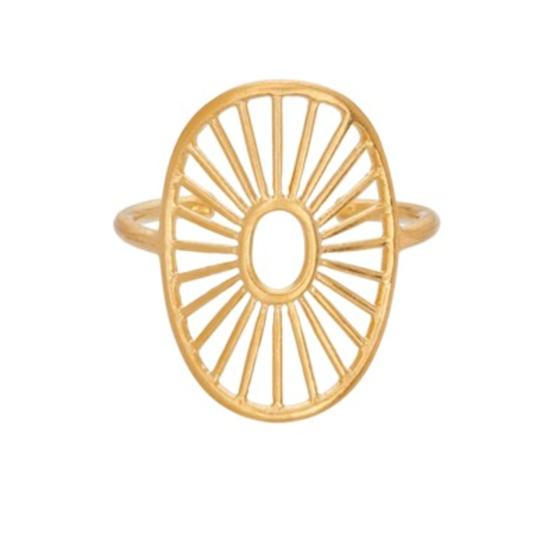 Pernille Corydon Fingerring - Daylight Ring Guldbelagt, Adjustable