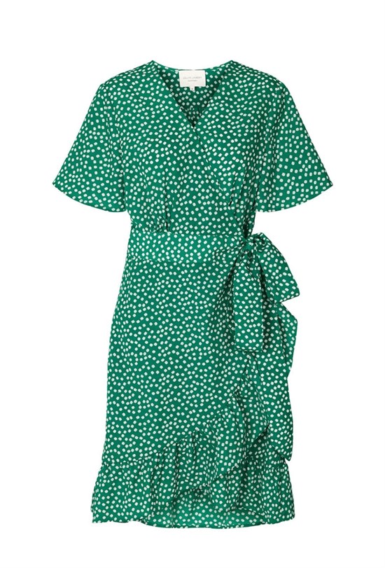 Lollys Laundry Kjole - ANKARA DRESS, Green 