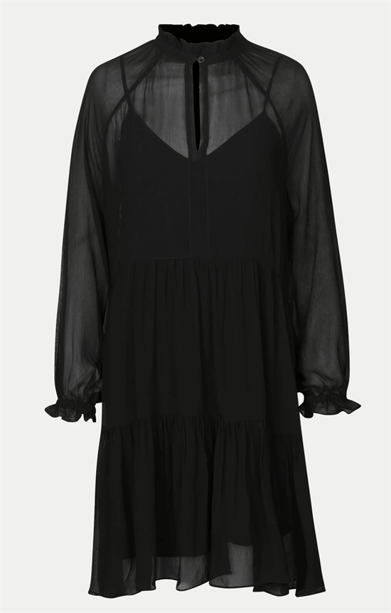 Second Female Kjole - Tul Dress, Black