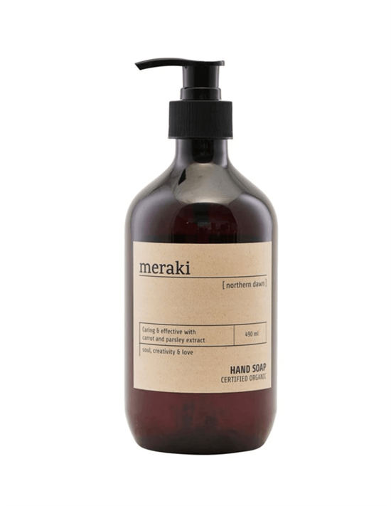 Meraki - HAND SOAP Northern Dawn, Carrot and parsley, 490 ML 